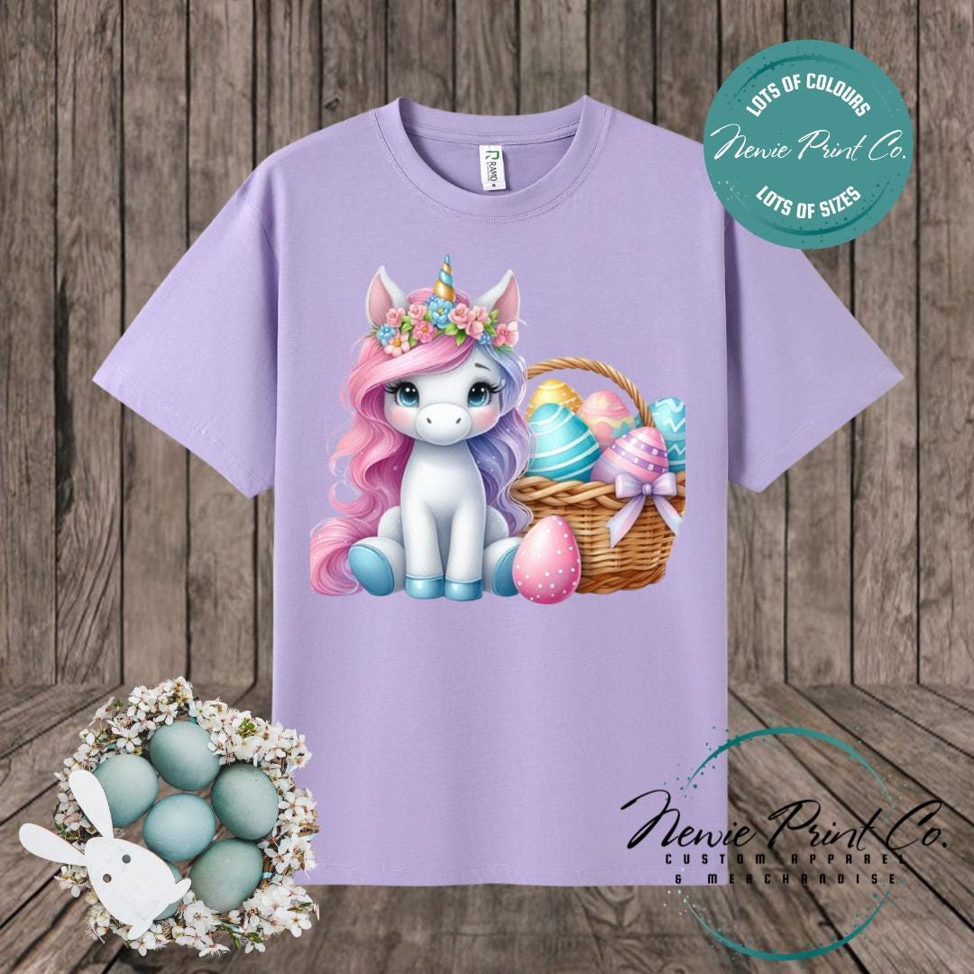 Unicorn - Easter T-shirt Adult