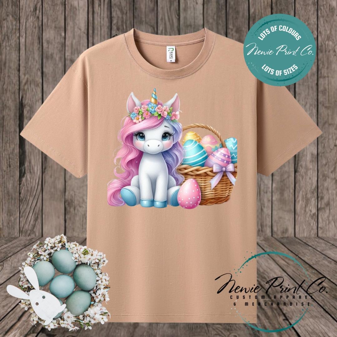 Unicorn - Easter T-shirt Adult