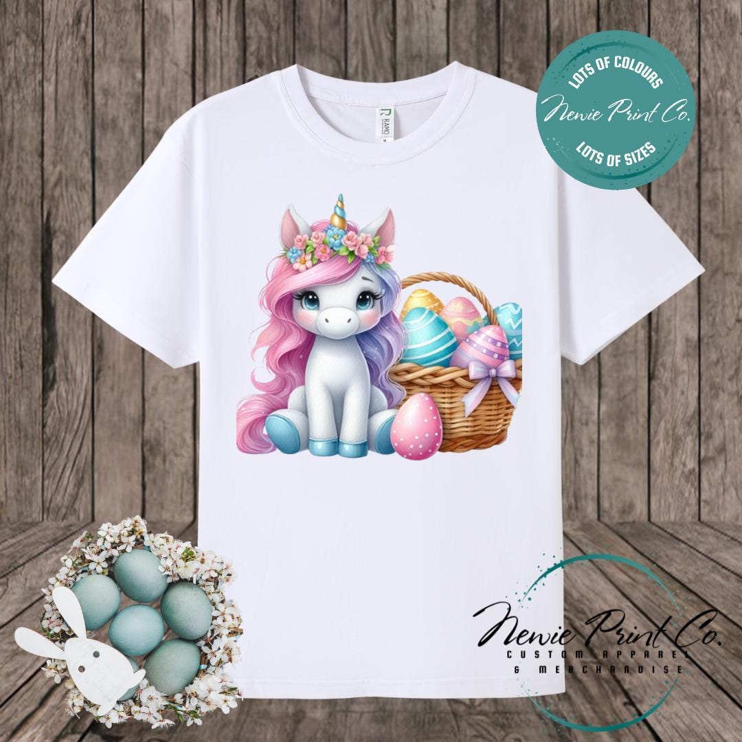 Unicorn - Easter T-shirt Adult