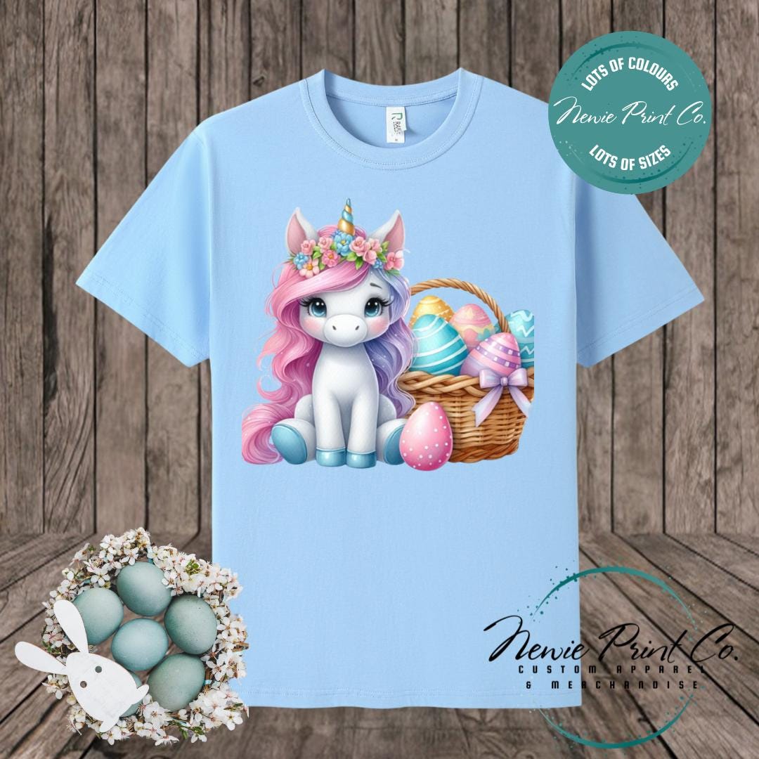 Unicorn - Easter T-shirt Adult