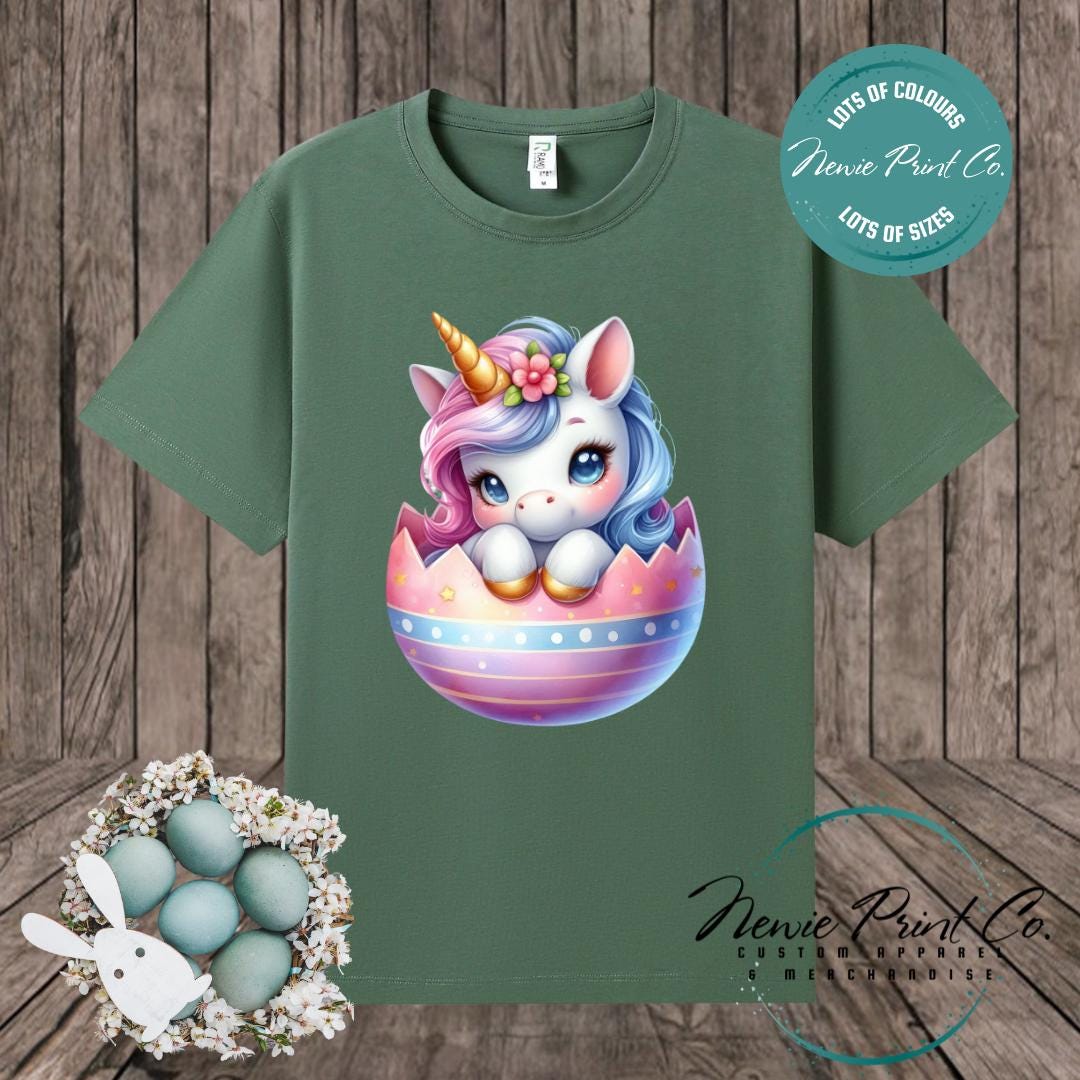 Unicorn - Easter T-shirt Adult