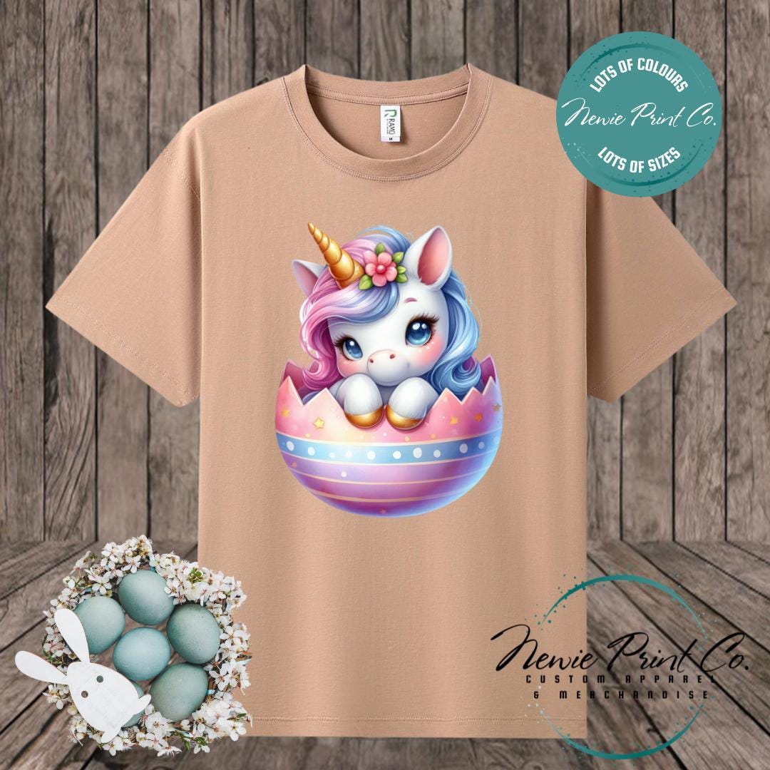 Unicorn - Easter T-shirt Adult