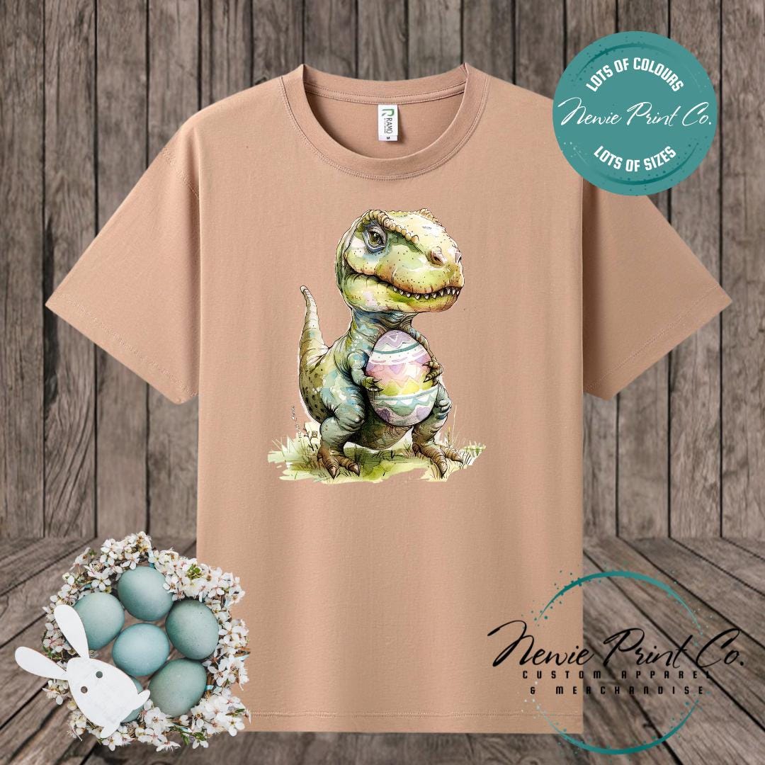 TRex - Easter T-shirt Adult