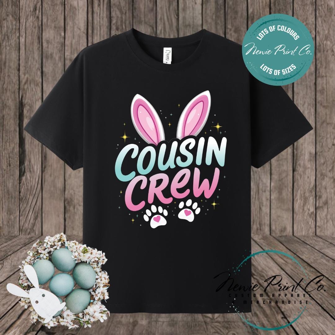 Cousin Crew - Easter T-shirt Adult