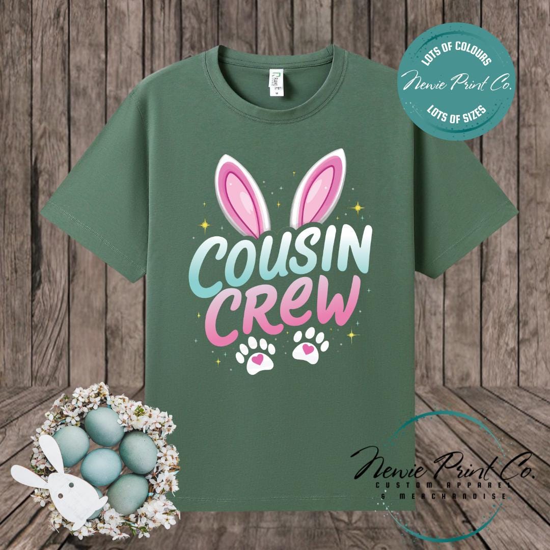 Cousin Crew - Easter T-shirt Adult