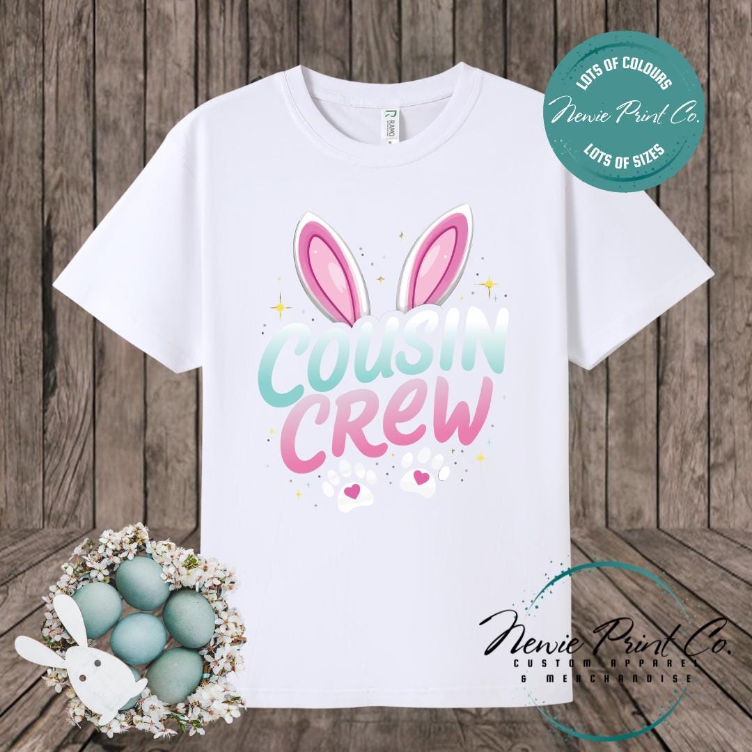 Cousin Crew - Easter T-shirt Adult