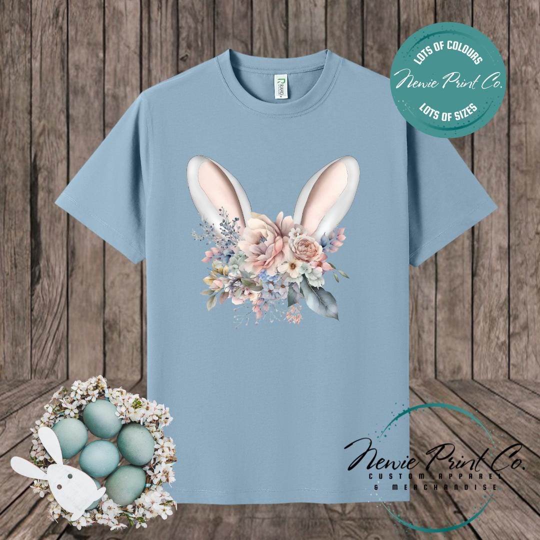 Flower Ears - Easter T-shirt Adult