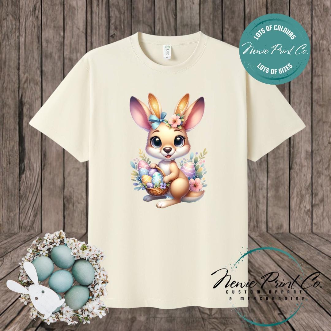 Kangaroo - Easter T-shirt Adult