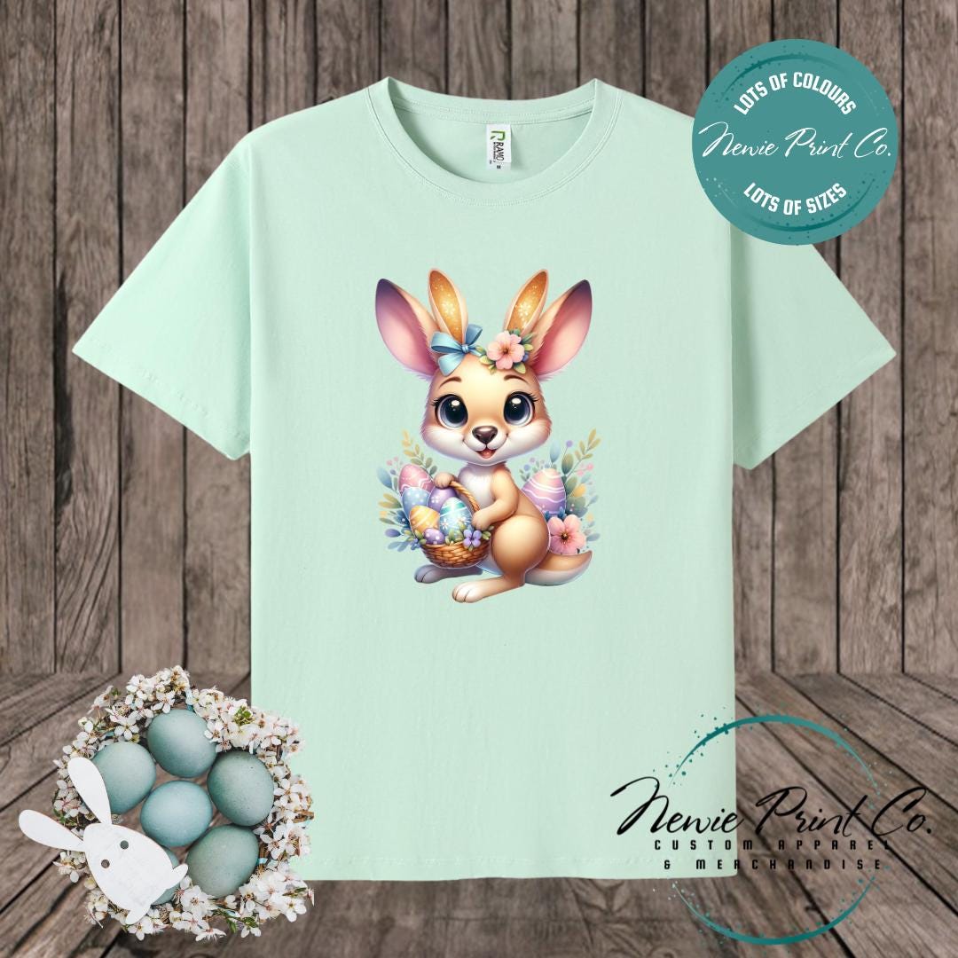 Kangaroo - Easter T-shirt Adult