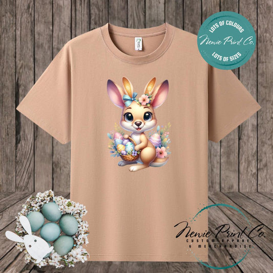 Kangaroo - Easter T-shirt Adult