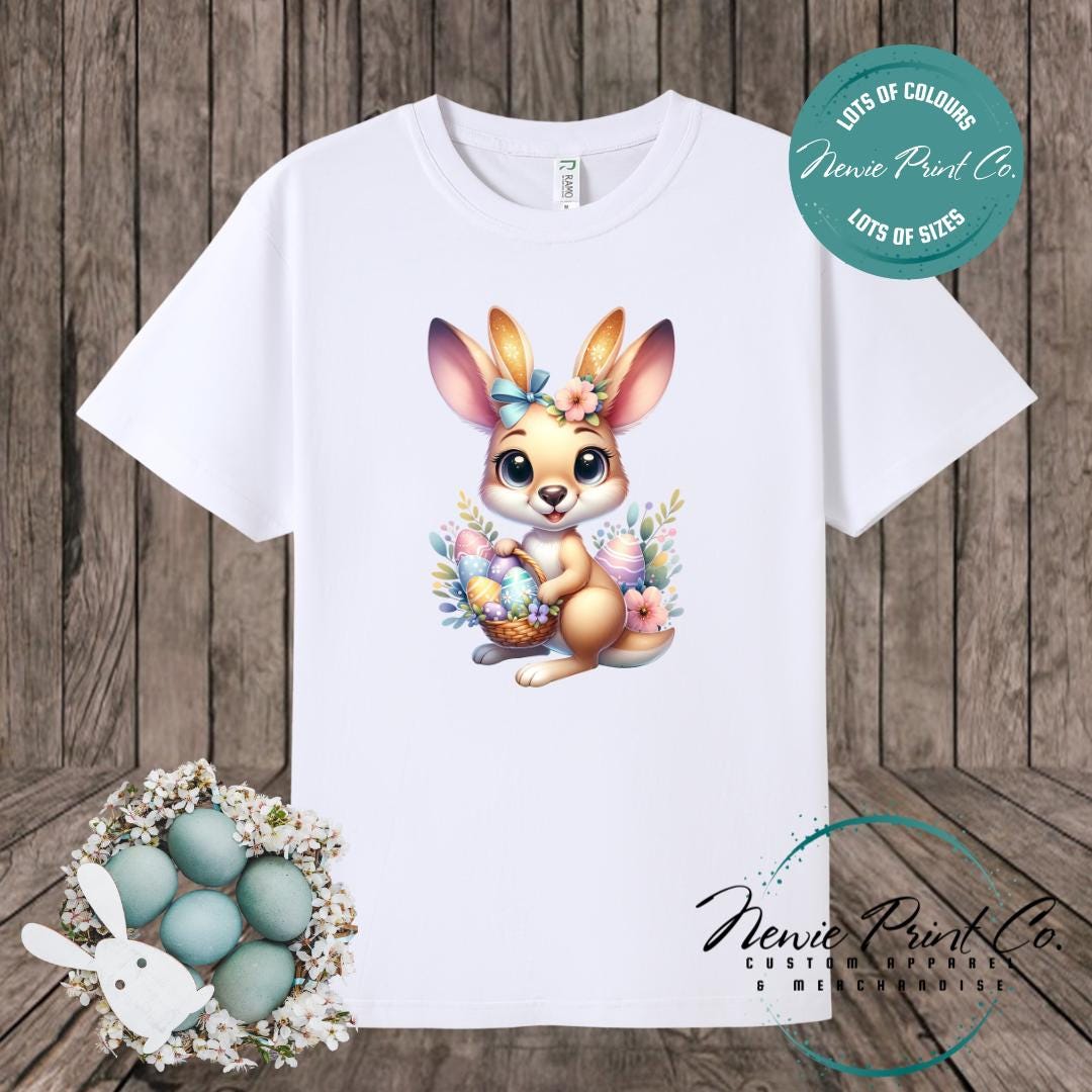 Kangaroo - Easter T-shirt Adult