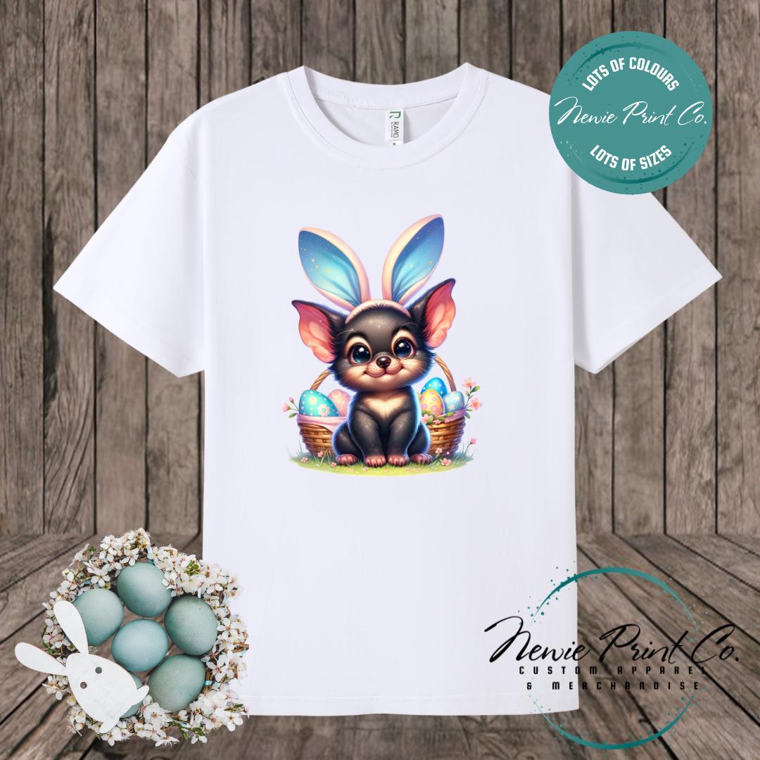 Tassie Devil - Easter T-shirt Kids