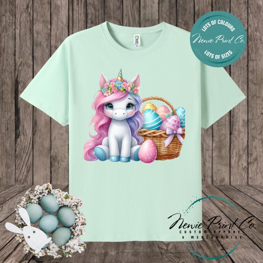 Unicorn - Easter T-shirt Adult