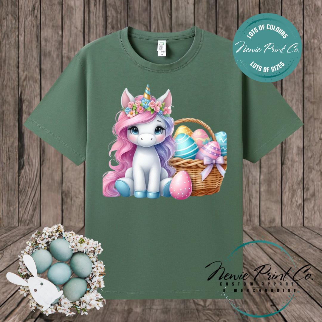 Unicorn - Easter T-shirt Adult