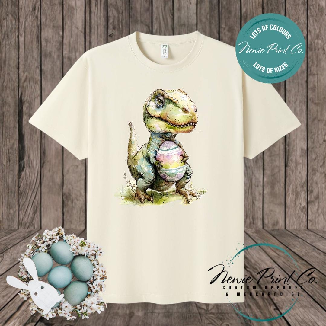 TRex - Easter T-shirt Adult