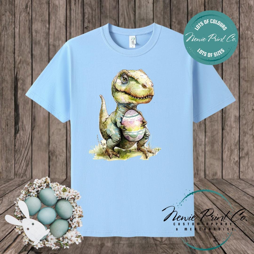 TRex - Easter T-shirt Adult