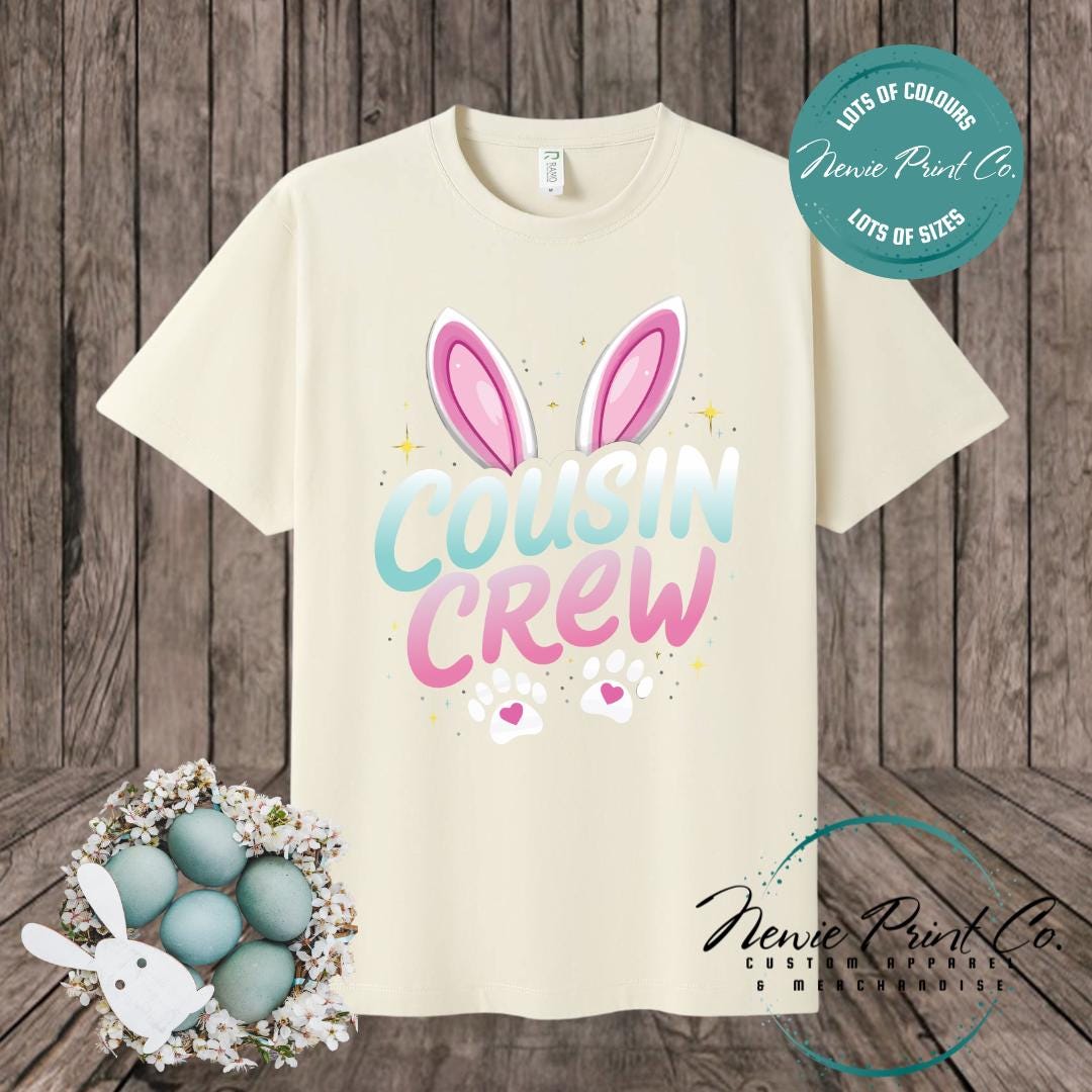 Cousin Crew - Easter T-shirt Adult