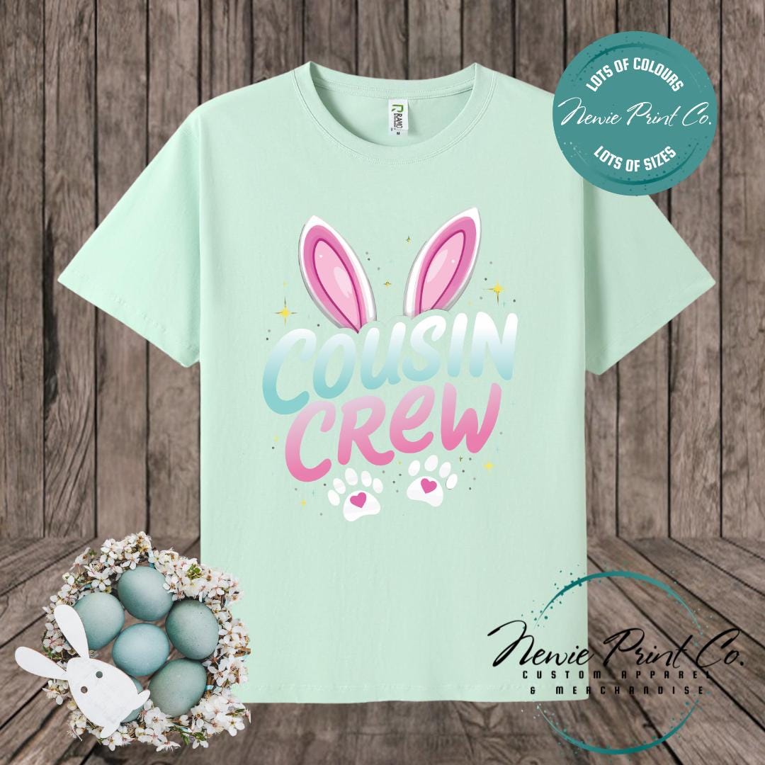 Cousin Crew - Easter T-shirt Adult