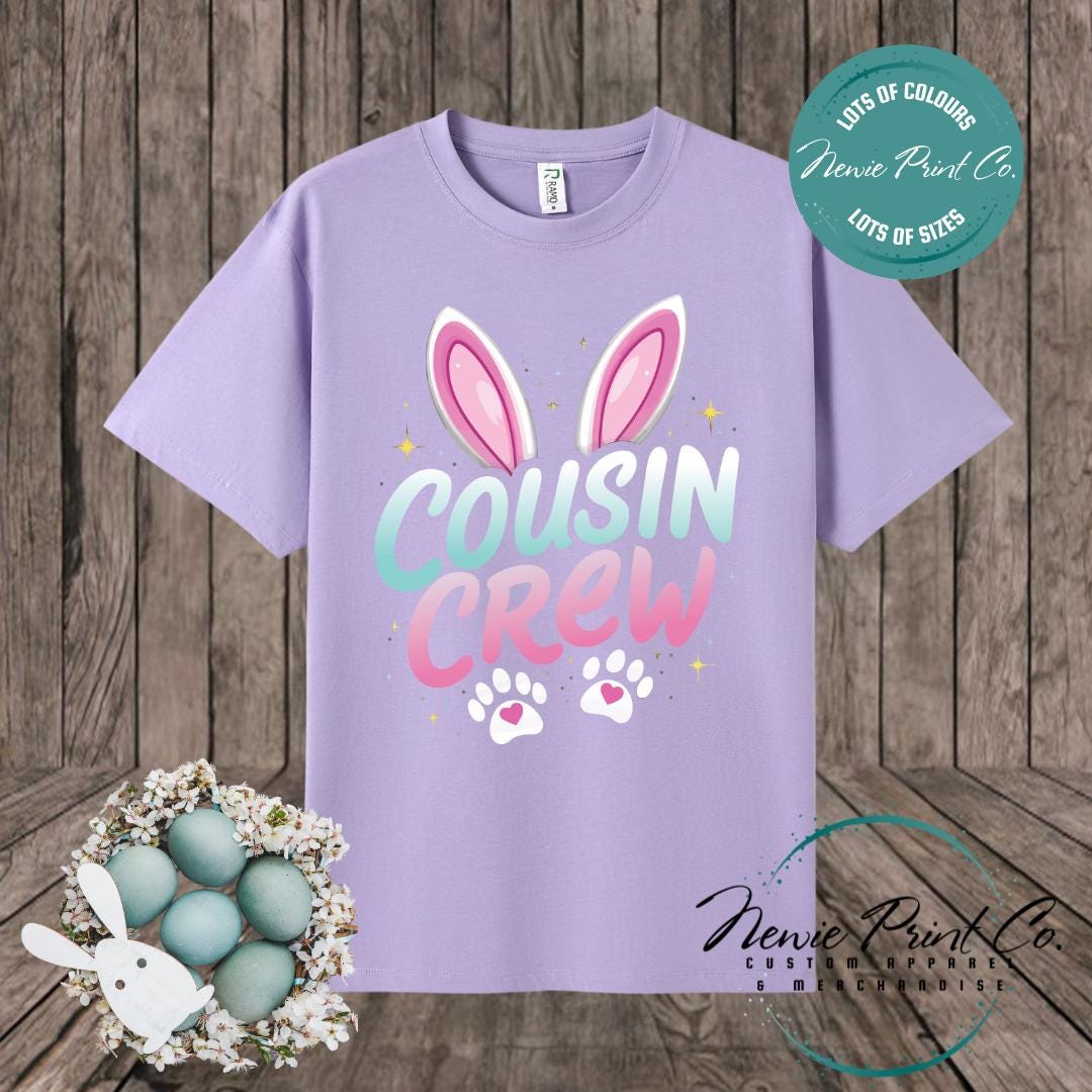 Cousin Crew - Easter T-shirt Adult