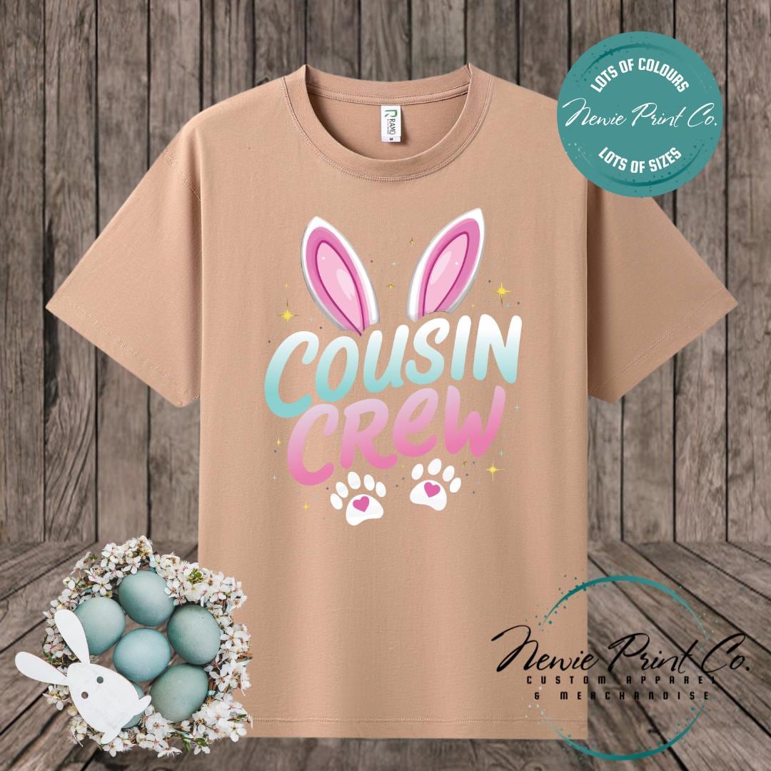 Cousin Crew - Easter T-shirt Adult