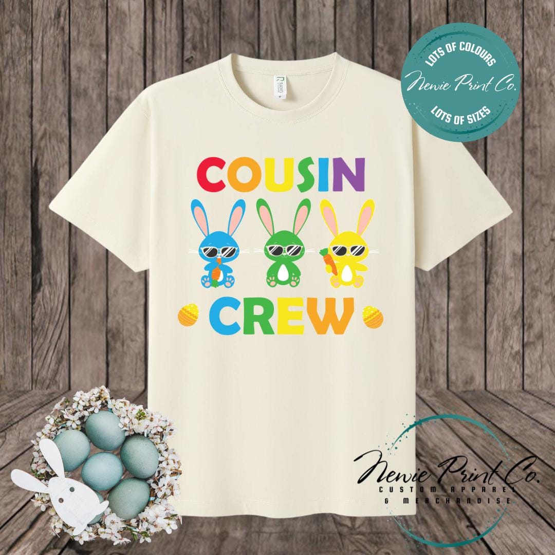 Cousin Crew Bright - Easter T-shirt Adult