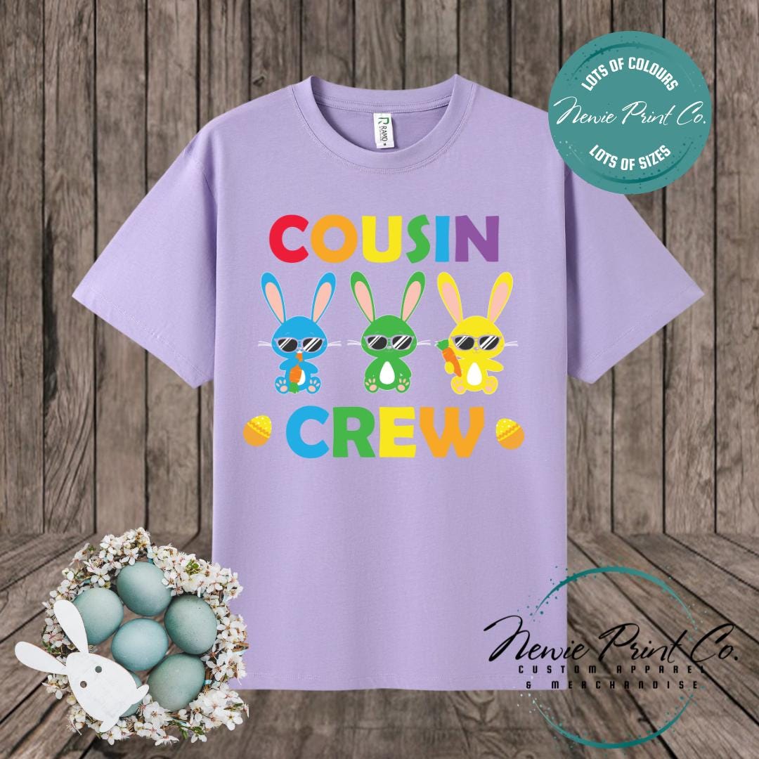 Cousin Crew Bright - Easter T-shirt Adult