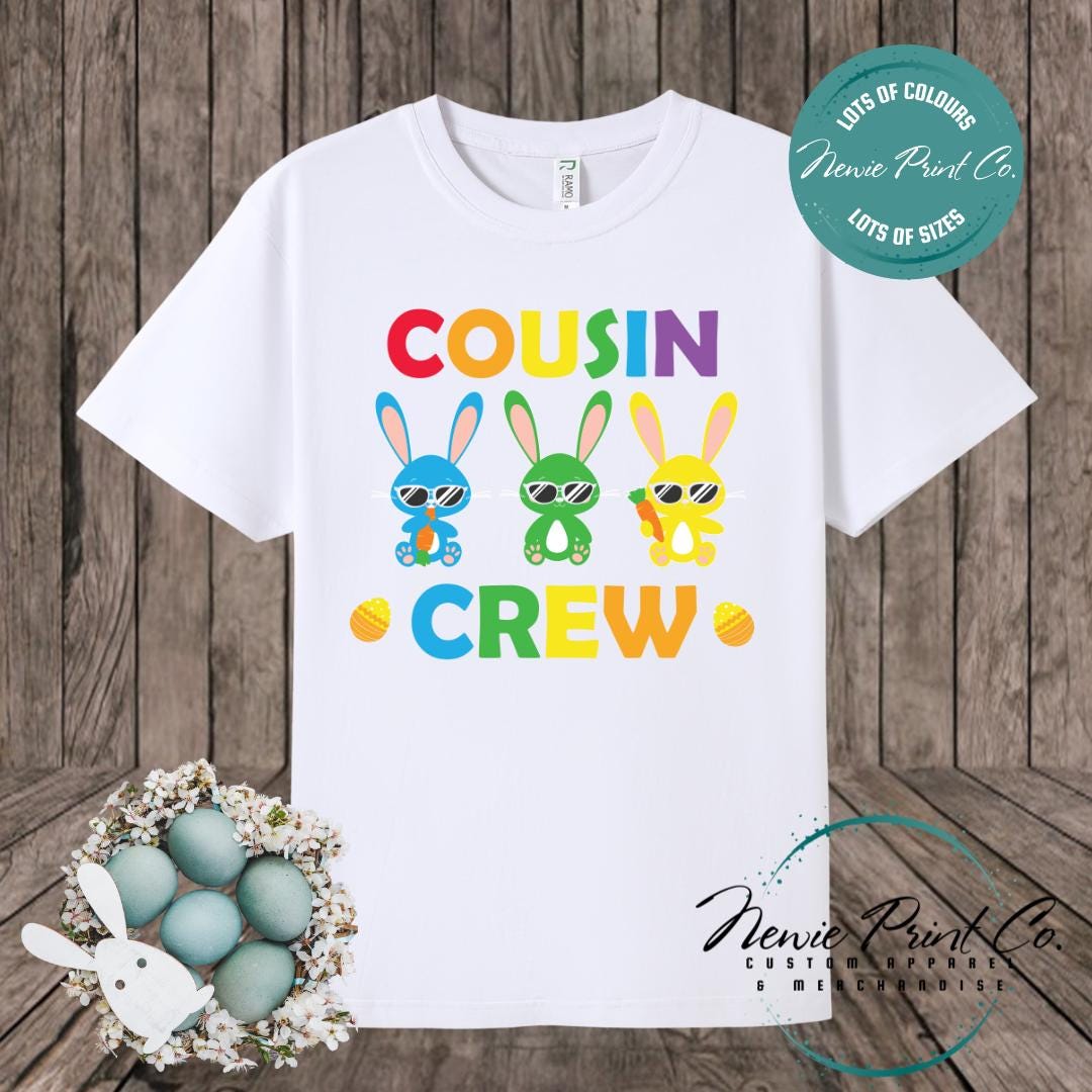 Cousin Crew Bright - Easter T-shirt Adult