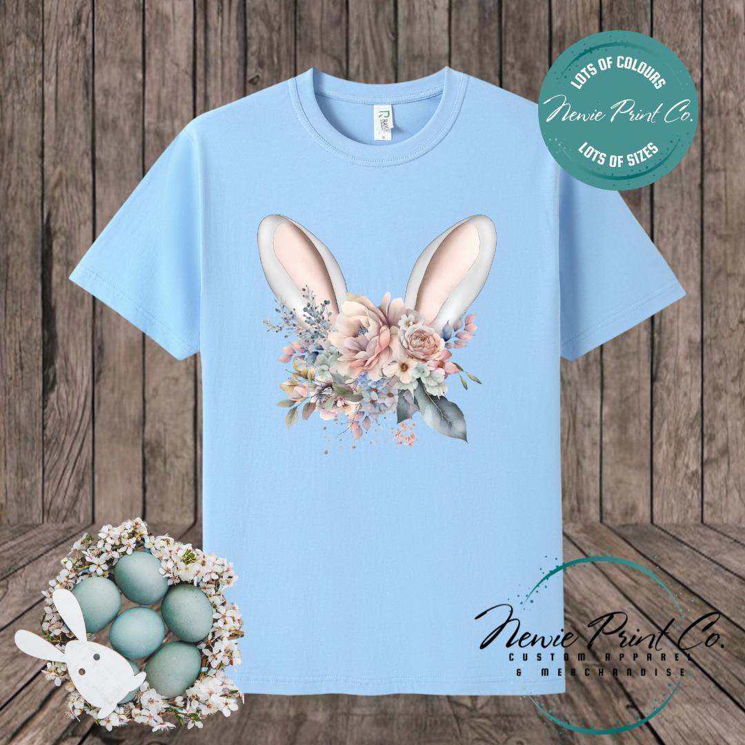 Flower Ears - Easter T-shirt Adult