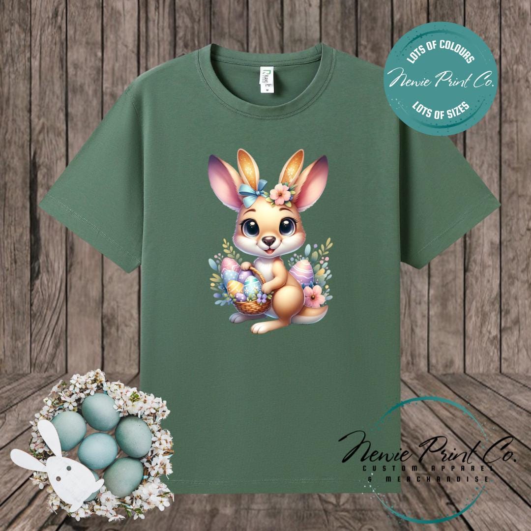 Kangaroo - Easter T-shirt Adult