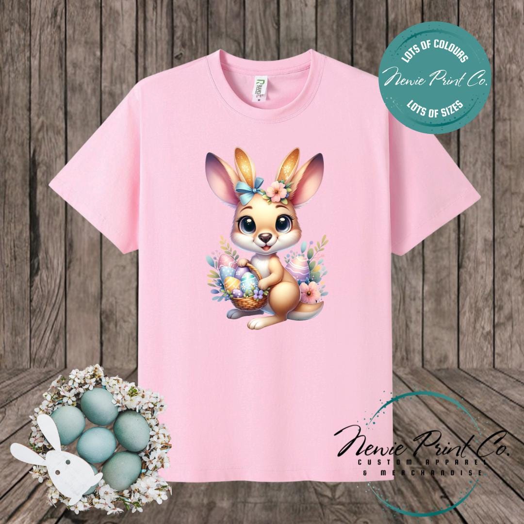 Kangaroo - Easter T-shirt Adult