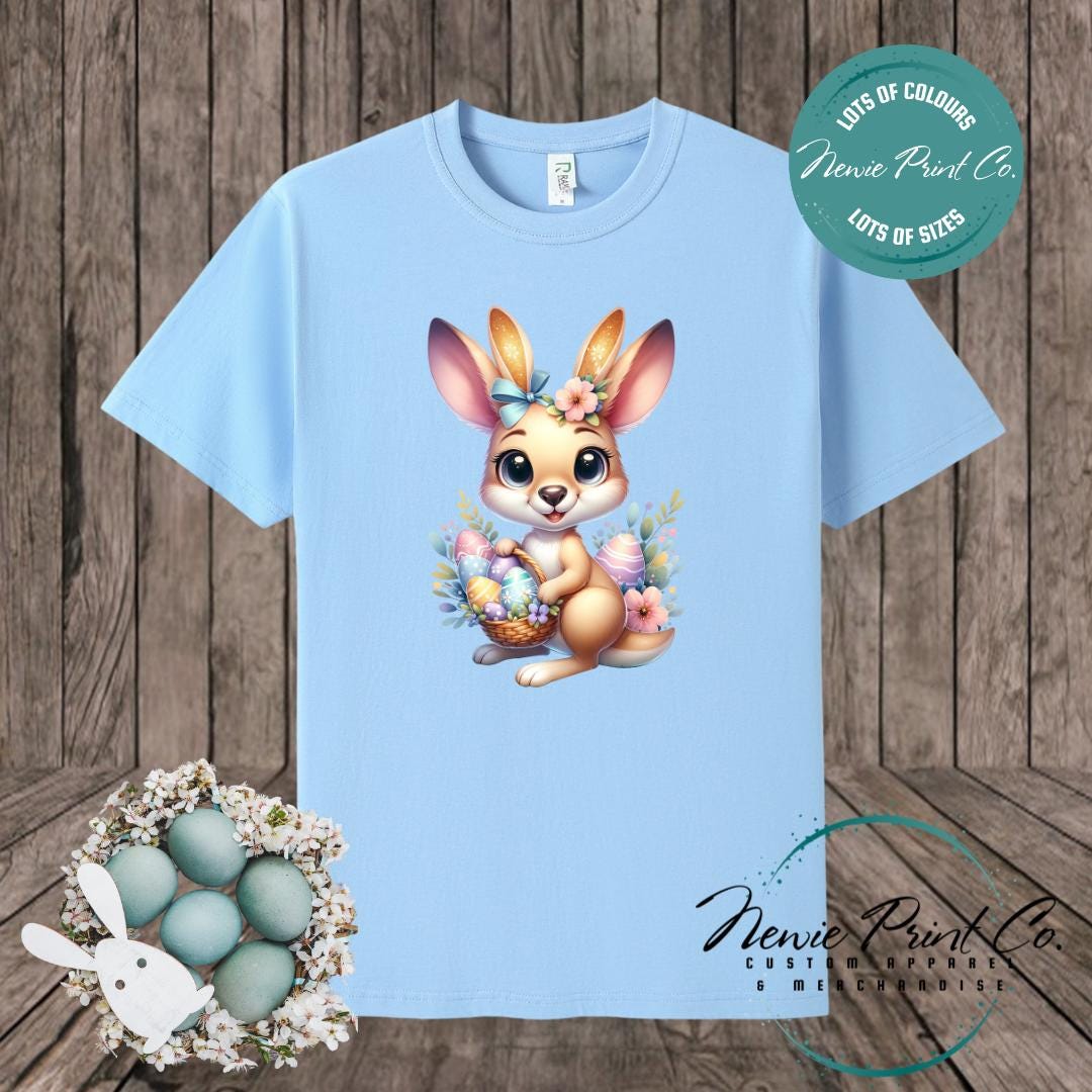 Kangaroo - Easter T-shirt Adult