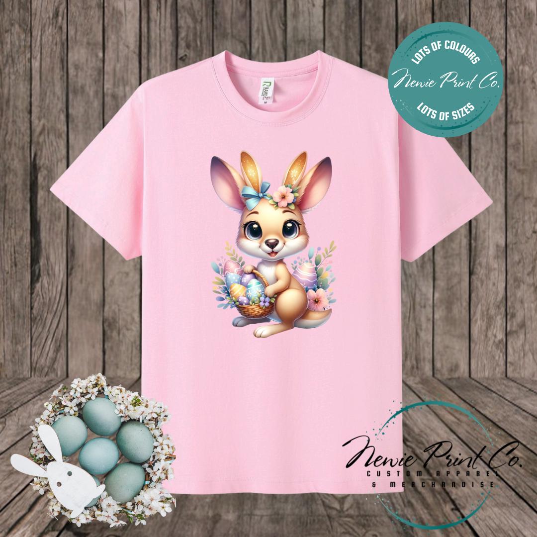 Kangaroo - Easter T-shirt Kids