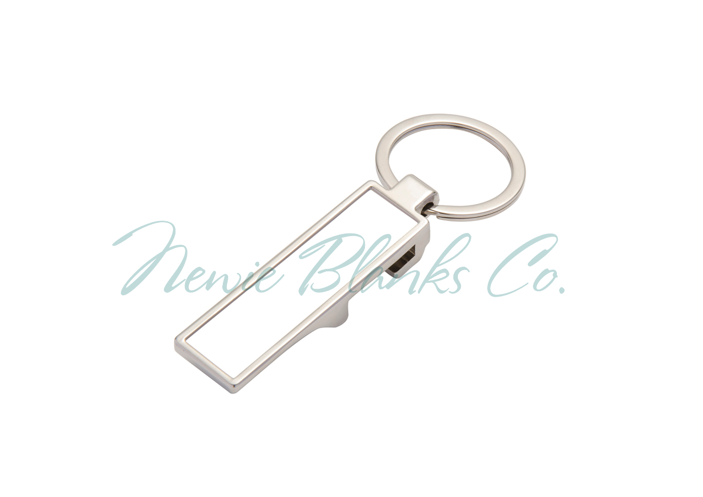 Sublimation Keyring - Bottle Opener Slim Rectangle